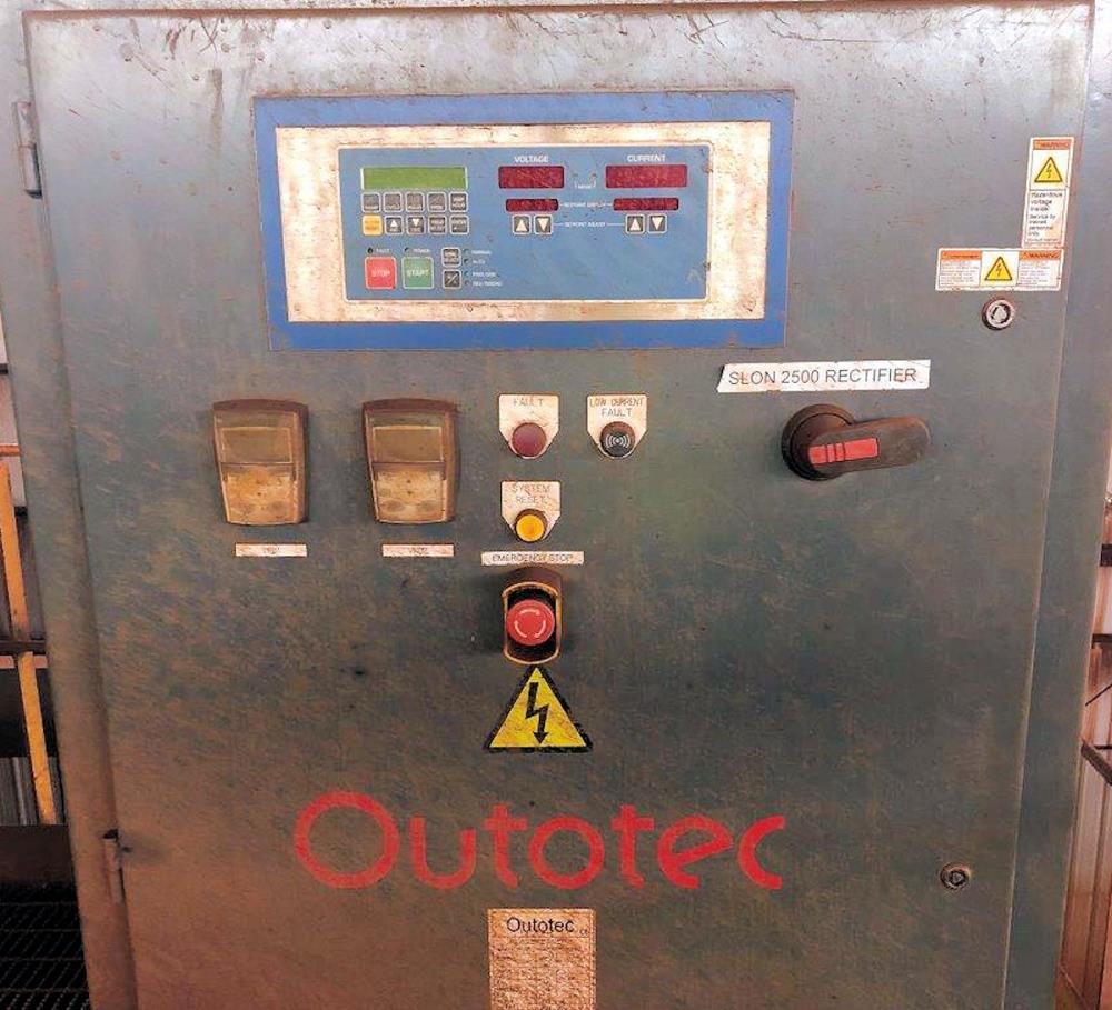 3 Units - Outotec Slon Model 2500, 15 Hp Primary Vphgms Magnetic Separators)